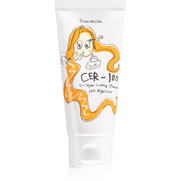  Elizavecca Cer-100 Collagen Coating Protein Ion Injection Collagen Fluid For Shiny And Soft Hair 50 Ml 