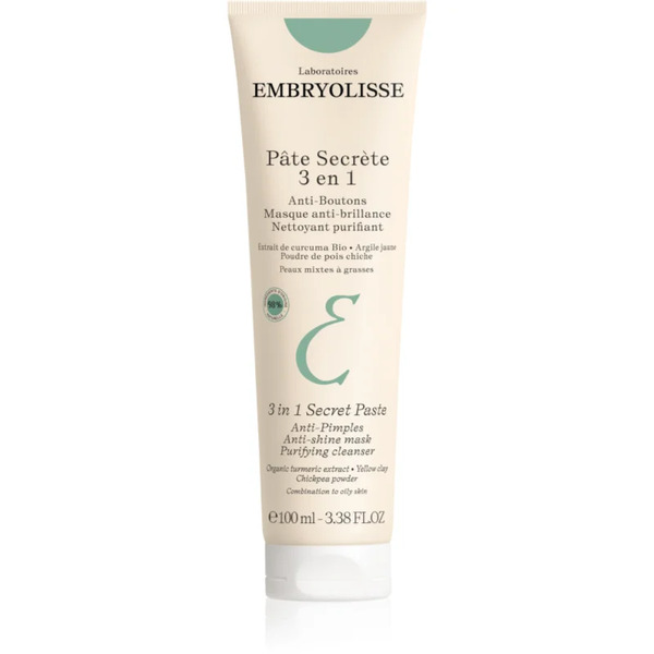  Embryolisse Pate Secrete 3 En 1 Cleansing Face Mask 3-in-1 100 Ml 