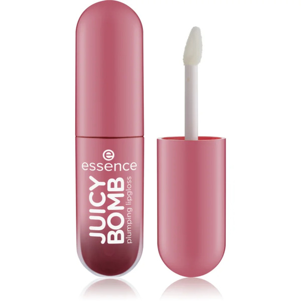  Essence Juicy Bomb Lip Gloss With Magnifying Effect Shade 08 Pure Raspberry 2.6 Ml 