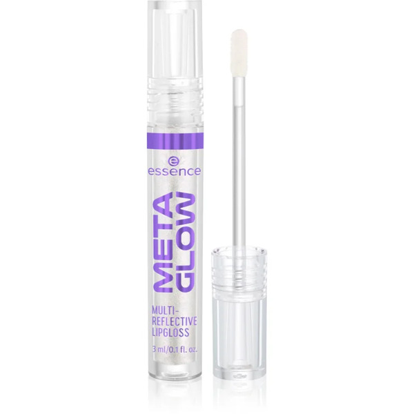  Essence Meta Glow Multi-reflective Holographic Effect Lip Gloss Shade 01 Cyber Space 3 Ml 