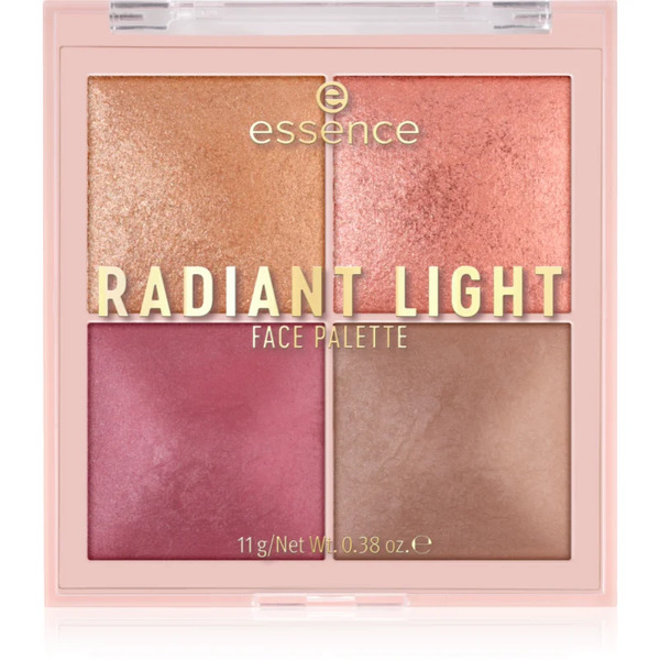  Essence Radiant Light Highlighter And Blusher Palette Shade Signature Light 11 G 
