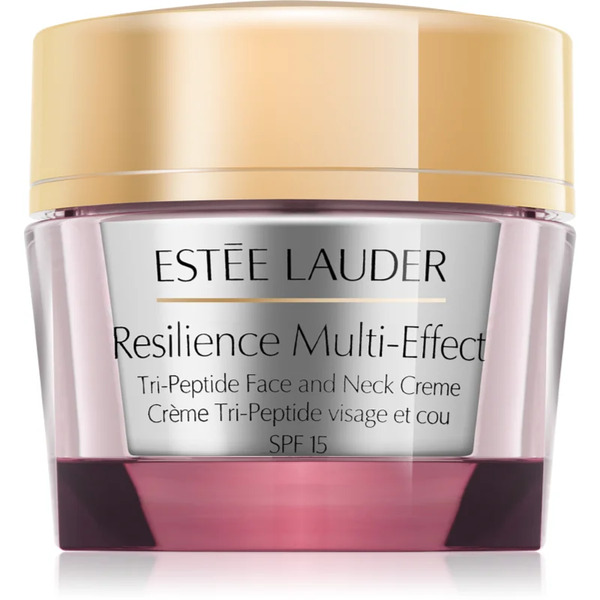  Estée Lauder Resilience Multi-effect Tri-peptide Face And Neck Creme Spf 15 Intensive Nourishing Cream For Dry Skin Spf 15 50 Ml 