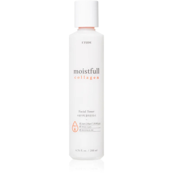  Etude Moistfull Collagen Softening And Hydrating Toner With Collagen 200 Ml 