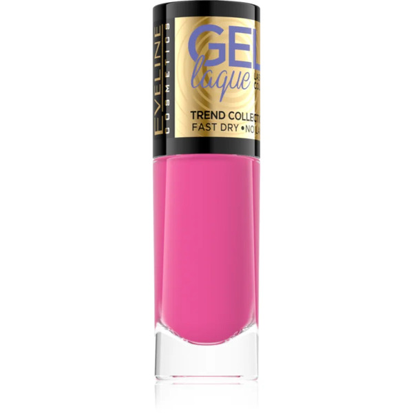  Eveline Cosmetics 7 Days Gel Laque Nail Enamel Gel Nail Polish Without Uv/led Sealing Shade 166 8 Ml 