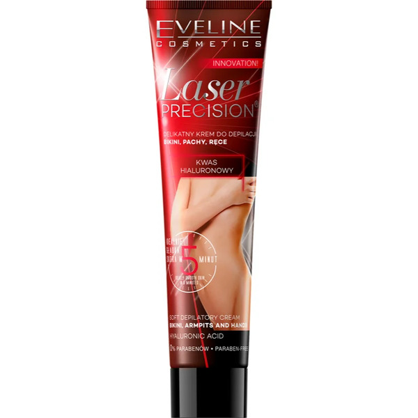  Eveline Cosmetics Laser Precision Hair Removal Cream For Arms, Underarms And Bikini Line For Dry And Sensitive Skin 125 Ml 