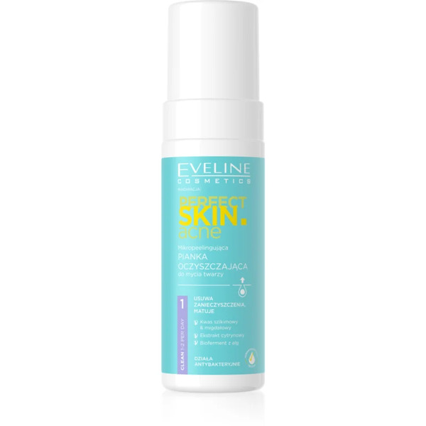  Eveline Cosmetics Perfect Skin .acne Deep-cleansing Mousse For Problem Skin, Acne 150 Ml 