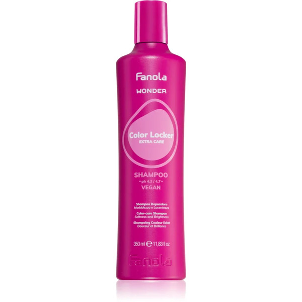  Fanola Wonder Color Locker Extra Care Shampoo Illuminating And Strengthening Shampoo For Coloured Hair 350 Ml 