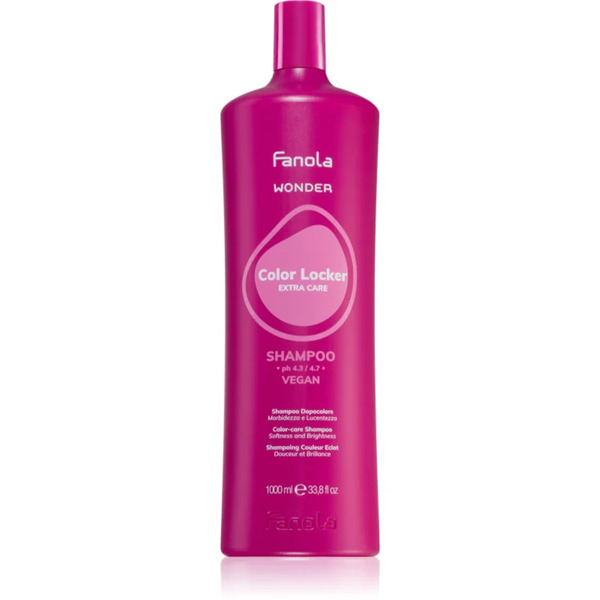  Fanola Wonder Color Locker Extra Care Shampoo Illuminating And Strengthening Shampoo For Coloured Hair 1000 Ml 