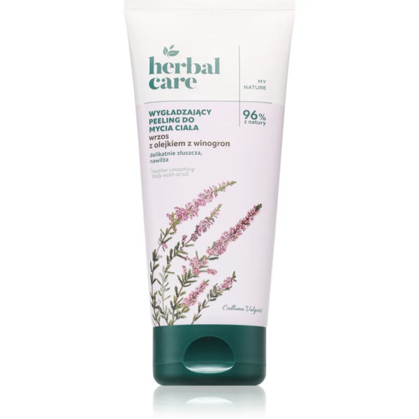  Farmona Herbal Care Heather Smoothing Body Wash-scrub Softening Shower Gel For All Types Of Skin 200 Ml 