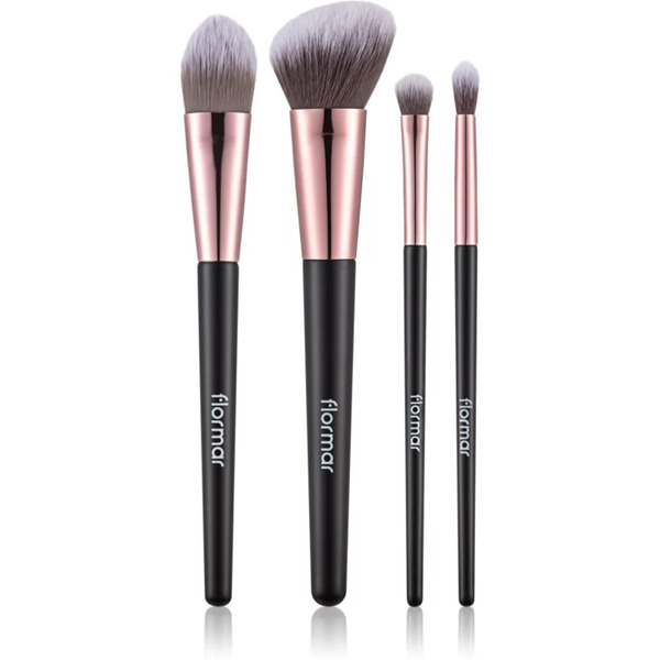  Flormar Brush Set Brush Set For The Face 4 Pc 