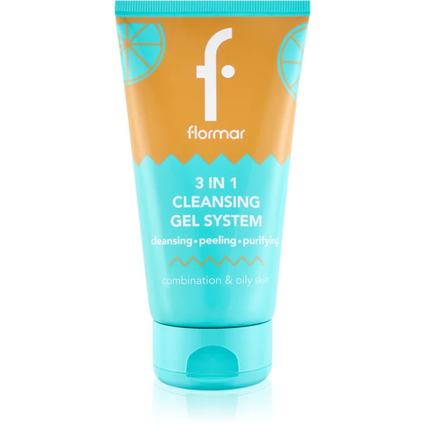  Flormar Combination & Oily Skin 3in1 Cleansing Gel 3-in-1 Cleansing Gel For Oily And Combination Skin 150 Ml 
