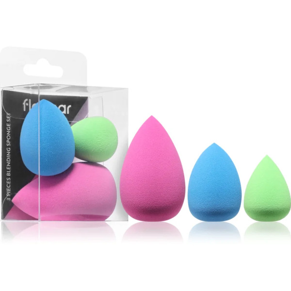  Flormar Sponge Set 3 Pieces Foundation Sponge 3 Pc 