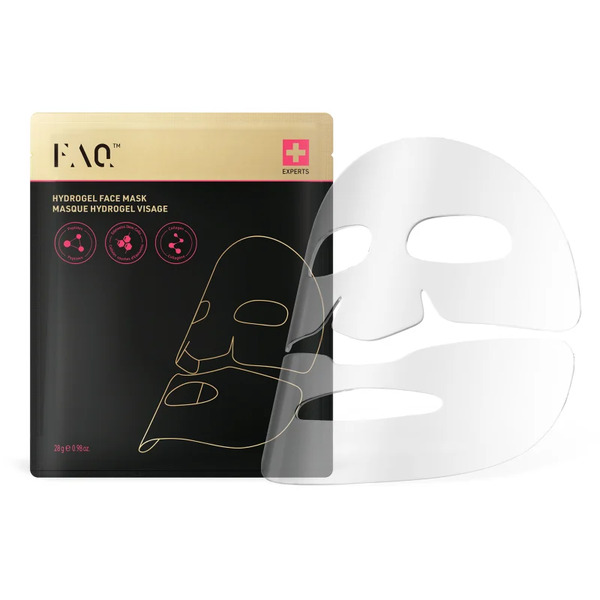  Foreo Faq™ Glass Skin Collagen Face Mask Hydrogel Mask For Smoother-looking Skin 5 Pc 