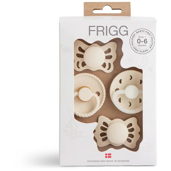  Frigg Baby's First Pacifier​ Moonlight Sailing Dummy Cream 