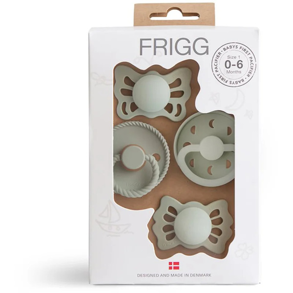  Frigg Baby's First Pacifier​ Moonlight Sailing Dummy Sage 