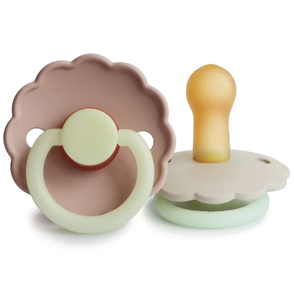  Frigg Daisy Size 2:6-18 Months Dummy Blush Night/cream Night 2 Pc 