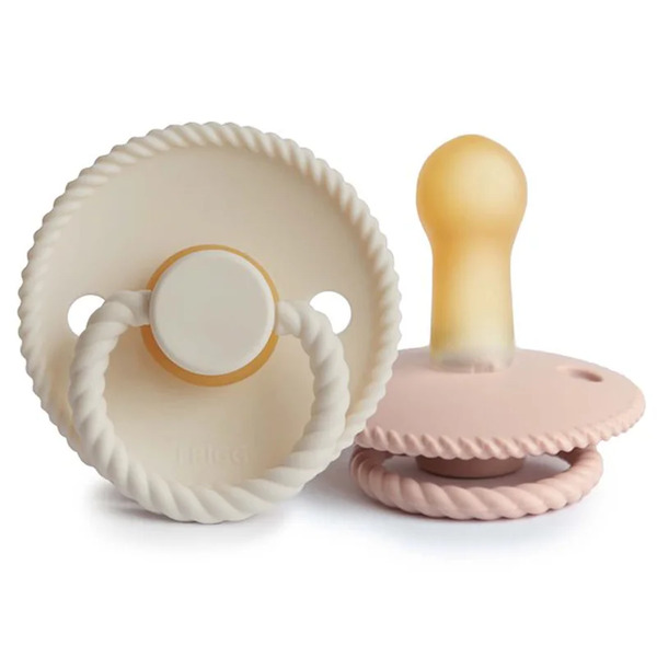  Frigg Rope Size 2:6-18 Months Dummy Blush/cream 2 Pc 