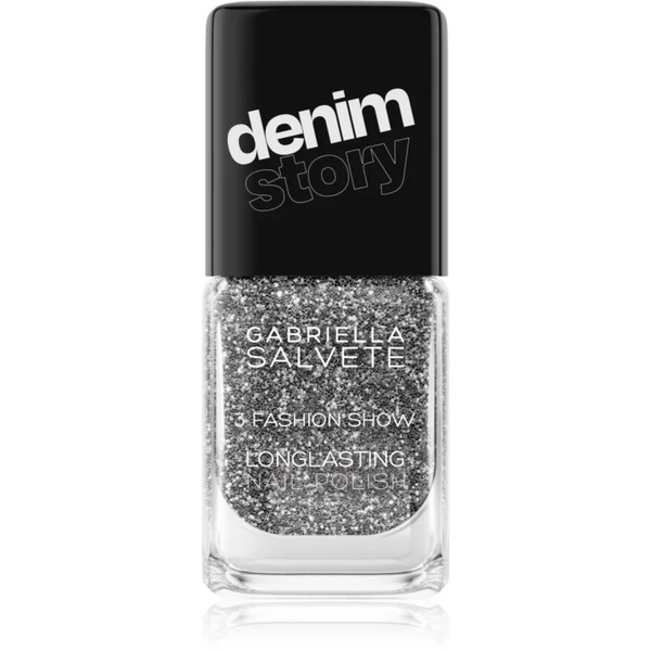  Gabriella Salvete Longlasting Enamel Denim Story Long-lasting Nail Polish Shade 03 Fashion Show 11 Ml 