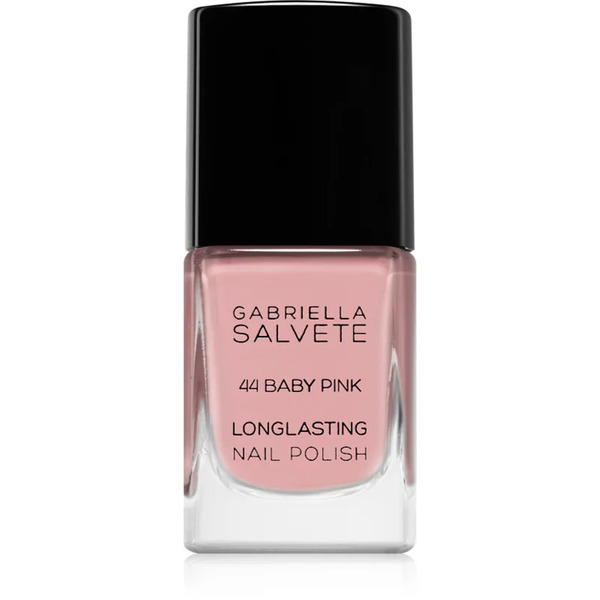  Gabriella Salvete Longlasting Enamel Long-lasting Nail Polish With High Gloss Effect Shade 44 Baby Pink 11 Ml 