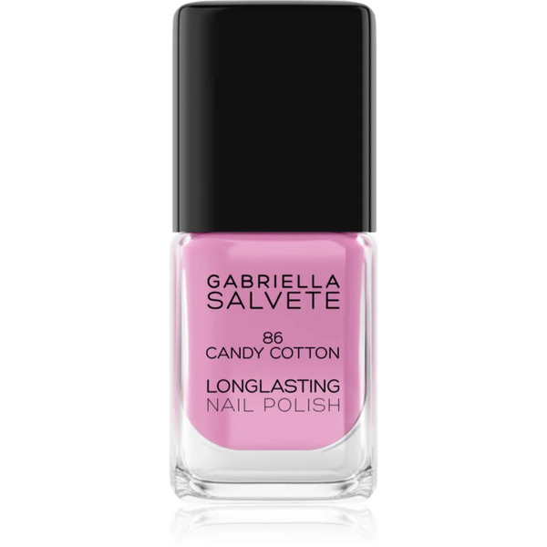  Gabriella Salvete Longlasting Enamel Long-lasting Nail Polish With High Gloss Effect Shade 86 Candy Cotton 11 Ml 