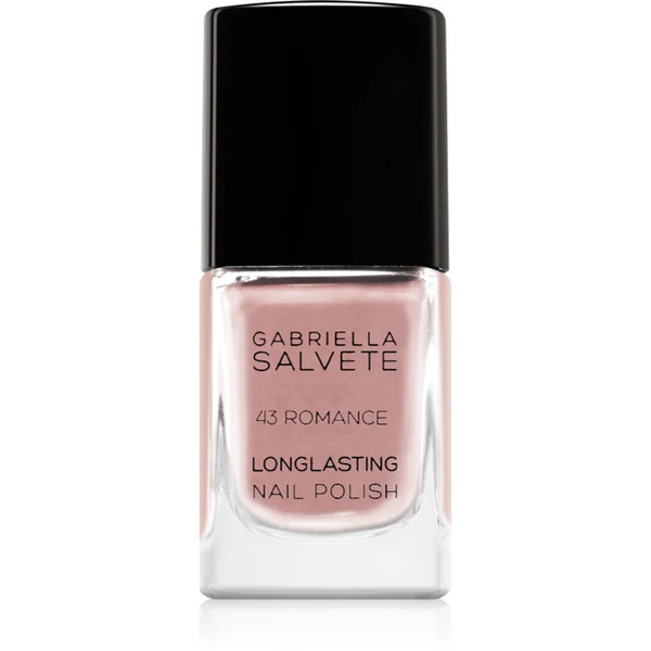 Gabriella Salvete Longlasting Enamel Long-lasting Nail Polish With High Gloss Effect Shade 43 Romance 11 Ml 