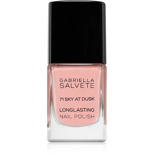  Gabriella Salvete Longlasting Enamel Long-lasting Nail Polish With High Gloss Effect Shade 71 Sky At Dusk 11 Ml 