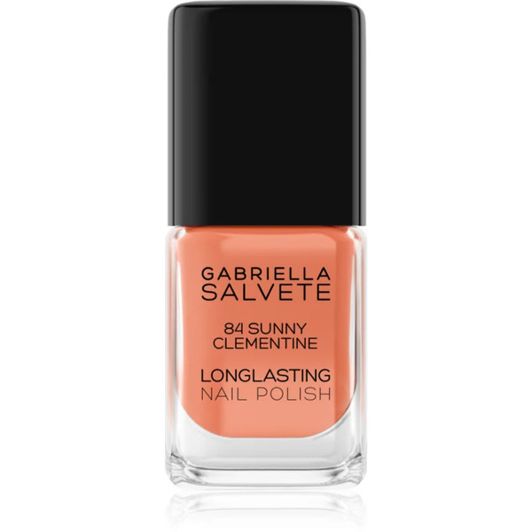  Gabriella Salvete Longlasting Enamel Long-lasting Nail Polish With High Gloss Effect Shade 84 Sunny Clementine 11 Ml 