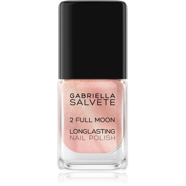  Gabriella Salvete Longlasting Enamel Over The Moon Long-lasting Nail Polish Shade 02 Full Moon 11 Ml 