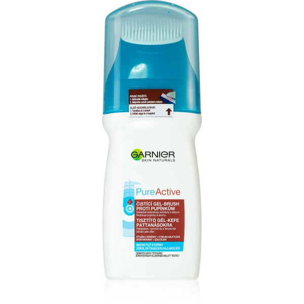  Garnier Pure Active Cleansing Gel With Brush 150 Ml 