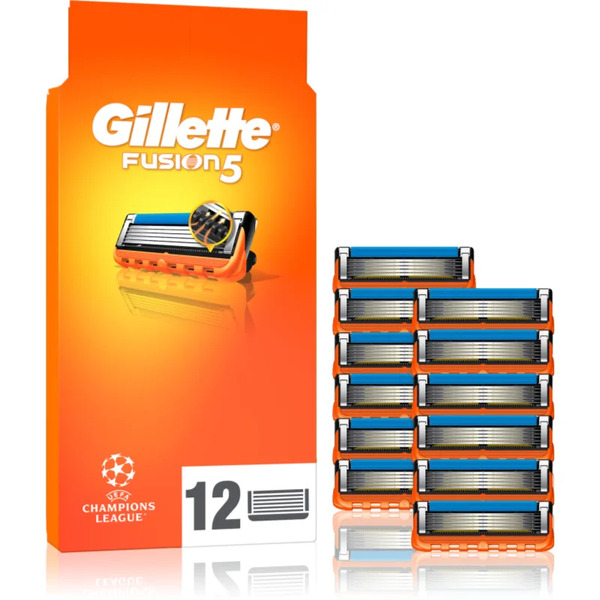  Gillette Fusion5 Replacement Blades 12 Pc 