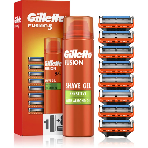  Gillette Fusion5 Sensitive Shaving Kit 