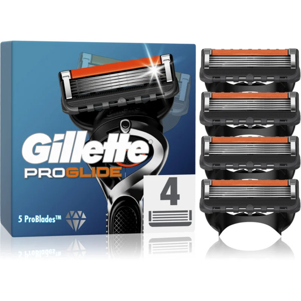  Gillette Proglide Replacement Blades 4 Pc 