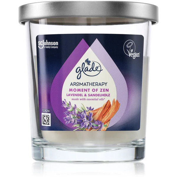  Glade Aromatherapy Moment Of Zen Scented Candle 170 G 