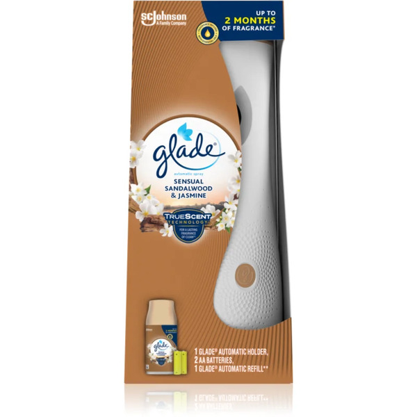  Glade Automatic Spray Sandalwood & Jasmine Automatic Air Freshener And Refill Sandalwood & Jasmine 269 Ml 