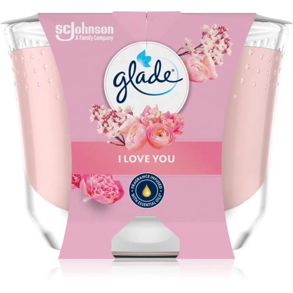 Glade I Love You Scented Candle 204 G 
