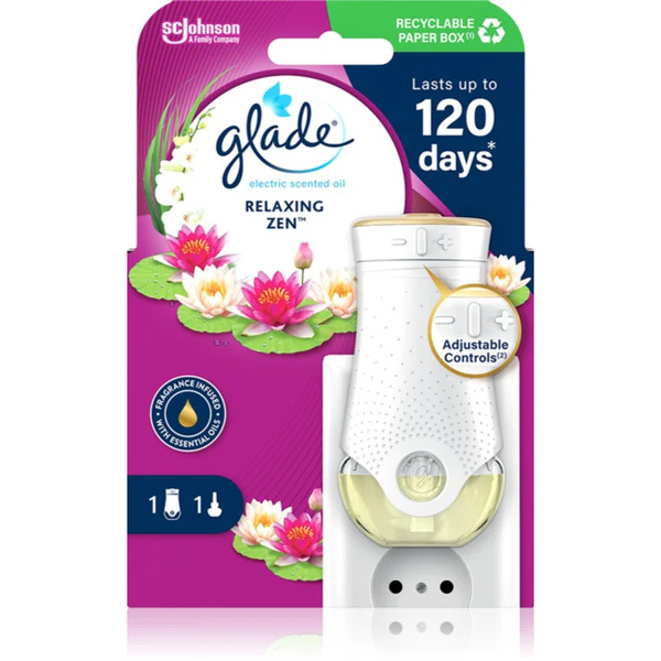  Glade Relaxing Zen Electric Air Freshener 20 Ml 