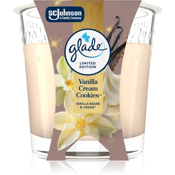  Glade Vanilla Cream Cookies Scented Candle 112 G 
