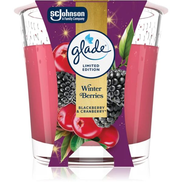  Glade Winter Berries Scented Candle 112 G 