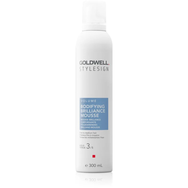  Goldwell Stylesign Bodifying Brilliance Mousse Volumising Hair Mousse With Medium Hold For Brilliant Shine 300 Ml 
