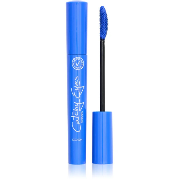  Gosh Copenhagen Catchy Eyes Allergy Certified Volume Mascara For Sensitive Eyes Shade 003 Crazy Blue 8 Ml 