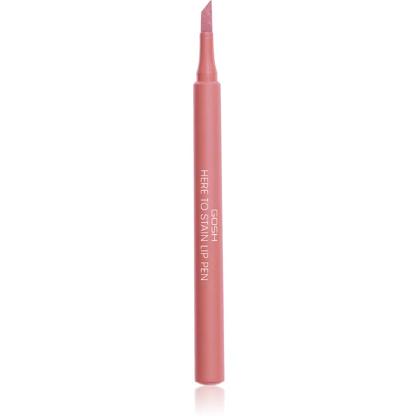  Gosh Copenhagen Here To Stain Lip Pen Lip Marker Pen With Long-lasting Effect Shade 002 Candy Stain 1 Ml 
