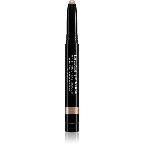  Gosh Copenhagen Mineral Waterproof Long-lasting Eyeshadow Pencil Waterproof Shade 002 Golden Brown 1.4 G 