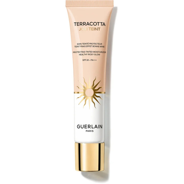  Guerlain Terracotta Joli Teint Protecting Tinted Moisturizer Brightening Foundation For A Natural Look Spf 20 Shade 00 Rosy 30 Ml 
