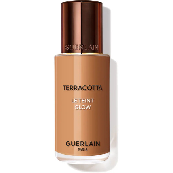  Guerlain Terracotta Le Teint Glow Illuminating Liquid Foundation For A Natural Look Shade 6w Warm 35 Ml 