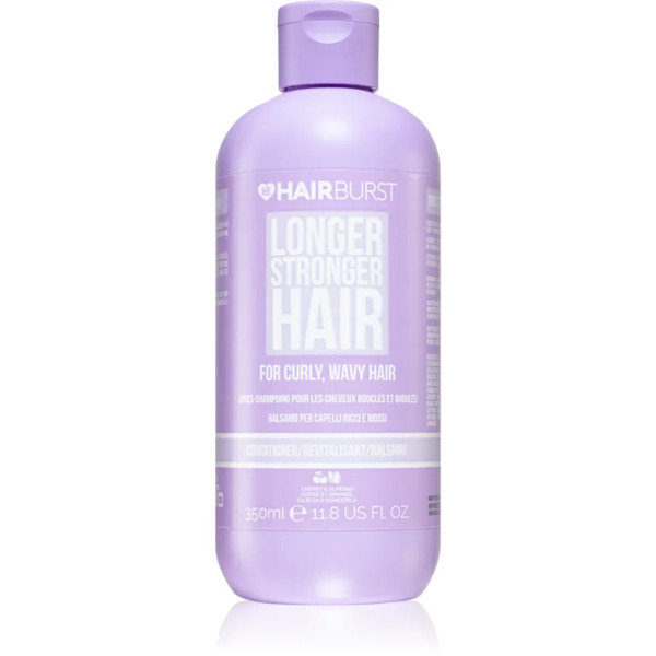  Hairburst Longer Stronger Hair Curly, Wavy Hair Moisturising Conditioner For Wavy And Curly Hair 350 Ml 