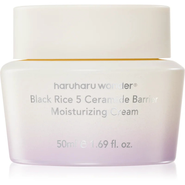  Haruharu Wonder Black Rice 5 Ceramide Barrier Moisturizing Cream Intensive Nourishing Cream To Restore The Skin Barrier 50 Ml 