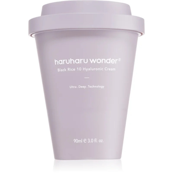  Haruharu Wonder Black Rice 10 Hyaluronic Cream Intensive Moisturising Cream With Soothing Effect 90 Ml 