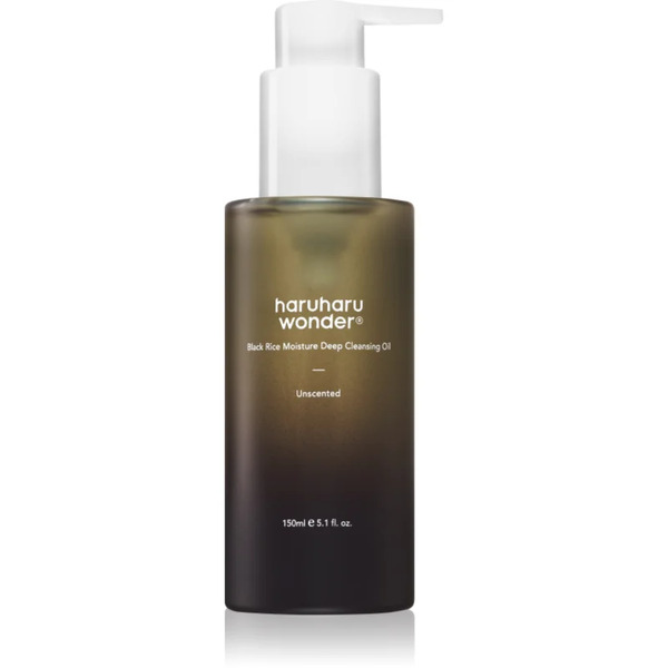  Haruharu Wonder Black Rice Moisture Oil Cleanser And Makeup Remover For Sensitive And Intolerant Skin 150 Ml 
