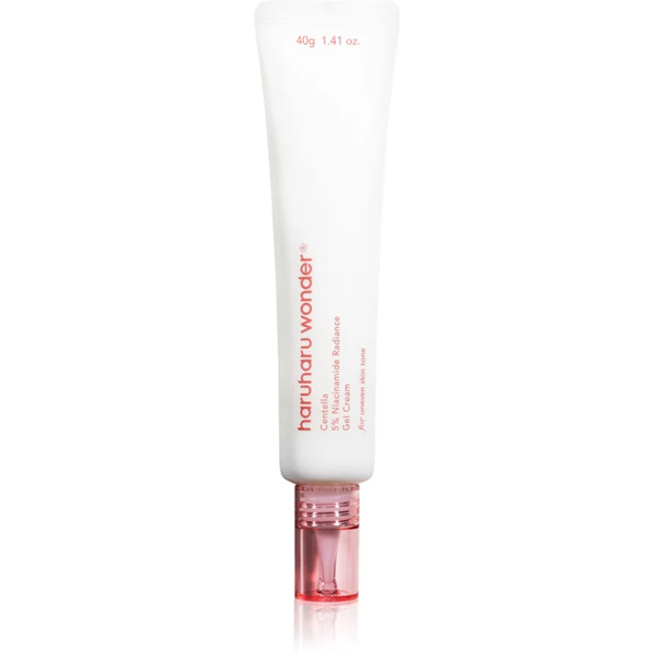  Haruharu Wonder Centella 5% Niacinamide Radiance Gel Cream Light Gel-cream To Even Out Skin Tone 40 G 