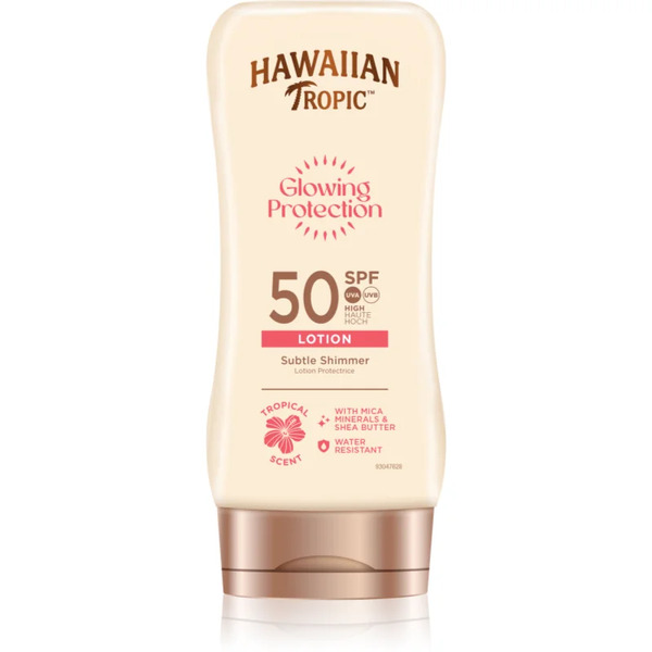  Hawaiian Tropic Glowing Protection Sunscreen Lotion Sunscreen Lotion Spf 50 170 Ml 